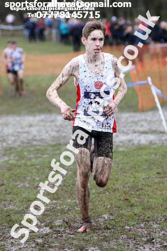 Mens under-20s 2018 British Inter Counties Cross Country Champs., Prestwold Hall, Loughborough. Photo: David T. Hewitson/Sports for All Pics